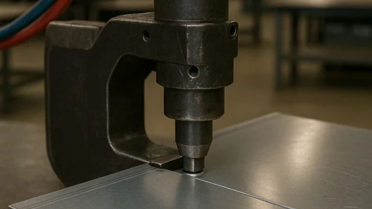 The Benefits of Pneumatic Tools in Industrial Sheet Metal Joining